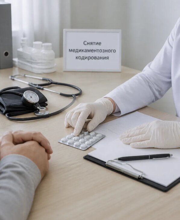 Снятие медикаментозного кодирования в Бугуруслане от 5095 р. | Медзона